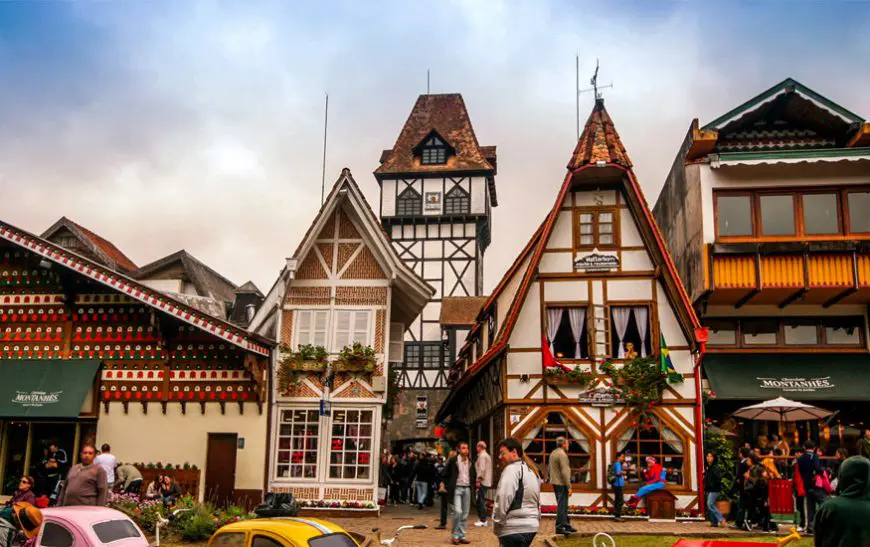 Campos do Jordão, destino turístico frío en Brasil